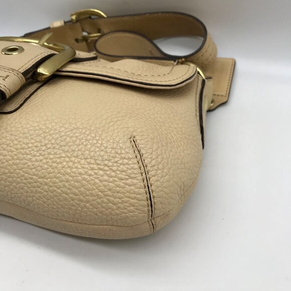 Vintage Coach Beige Pebbled Leather Soho Shoulder Bag 11840 - Picture 6 of 11